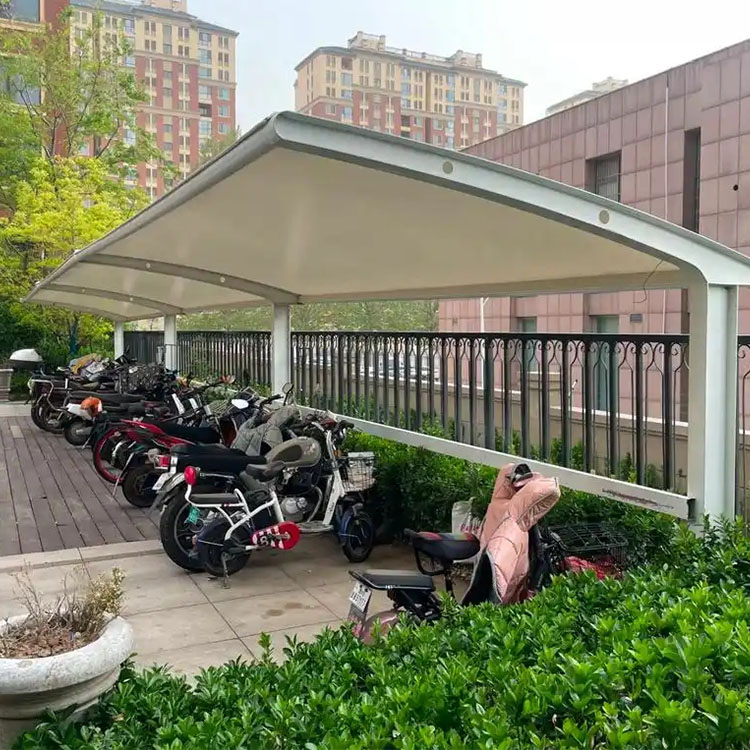 昌江膜结构电动车棚